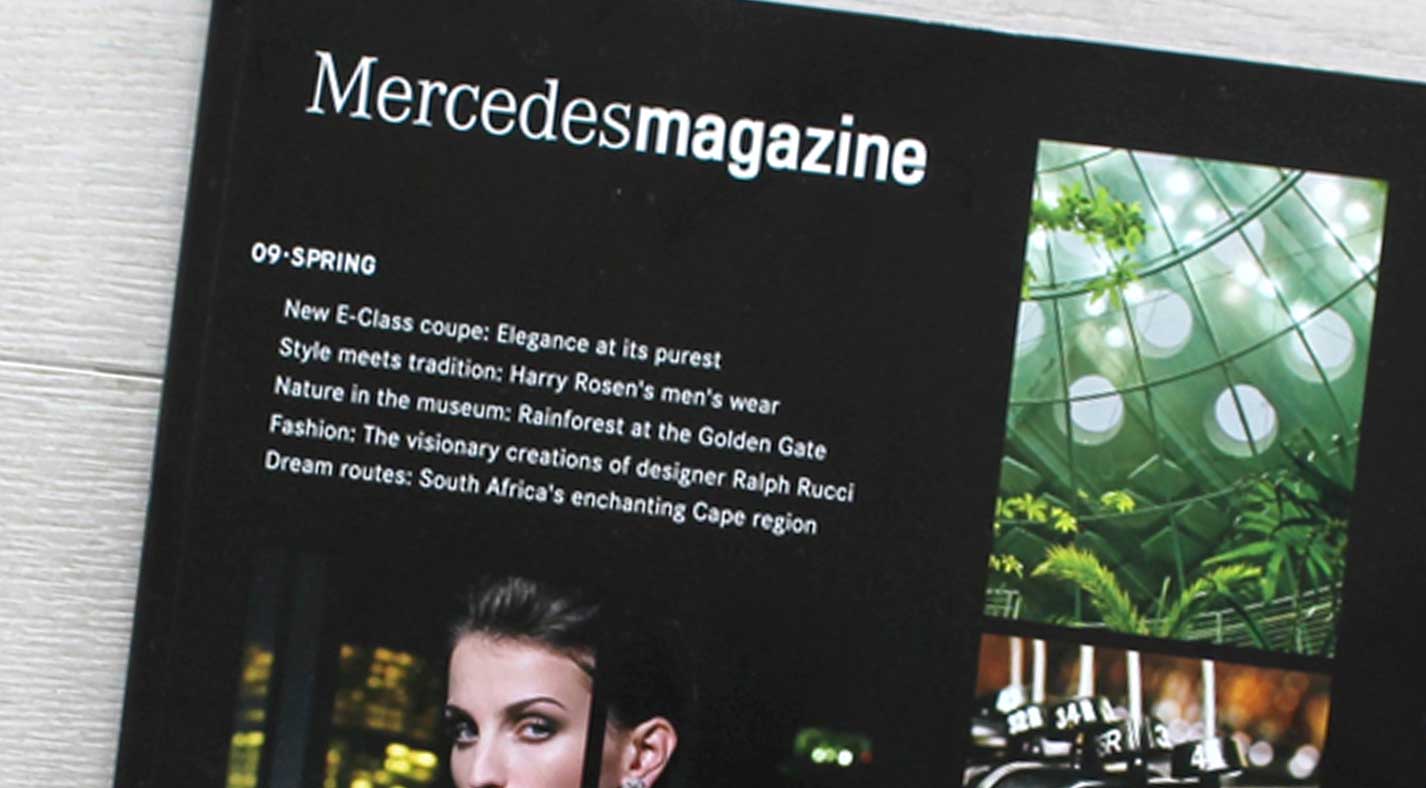 Mercedes magazine